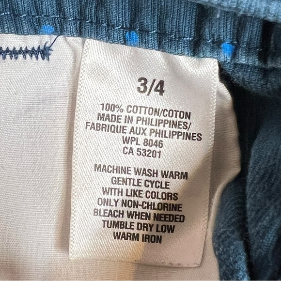 Y2K Aeropostale Micro Mini Blue Polka Dot Low Rise Hot Short Size 3/4 - Picture 7 of 7